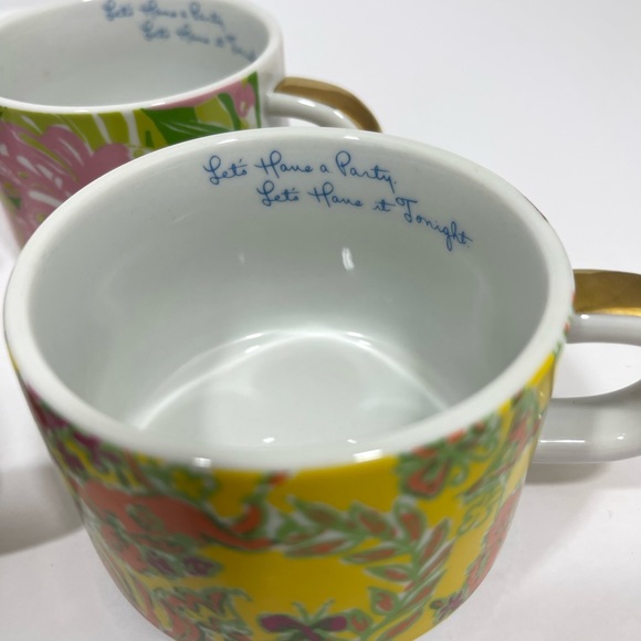 NWOT Lilly Pulitzer for Target Porcelain Stacking Coffee Mug - Picture 3 of 7